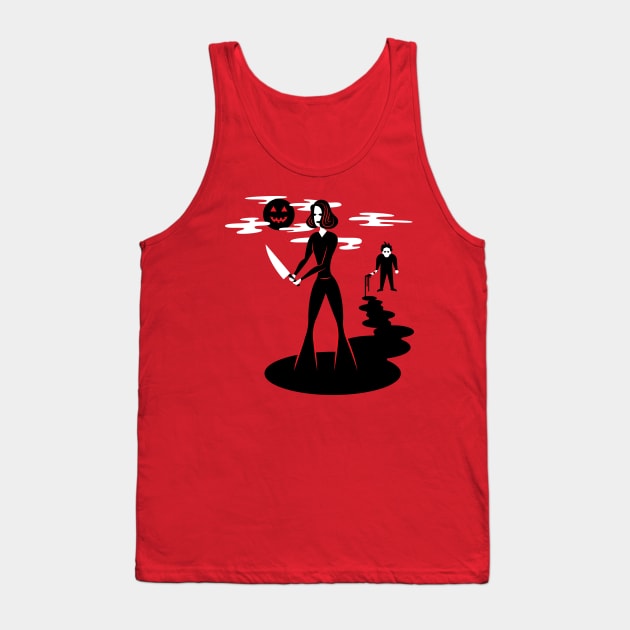 The Final Girl! Tank Top by evilgoods